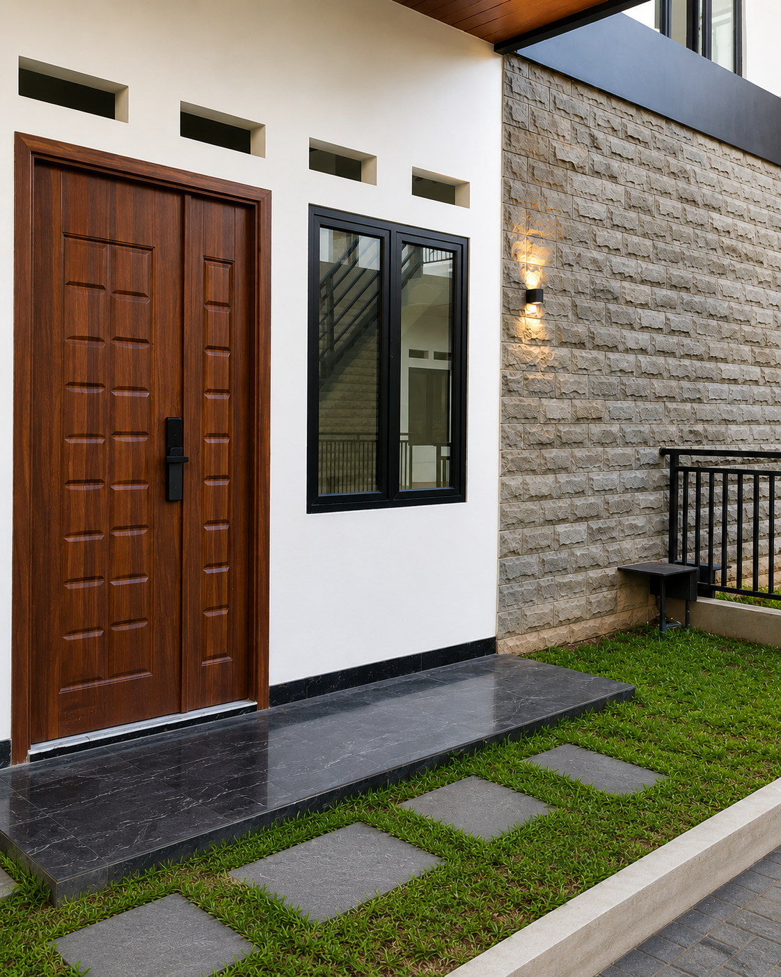 Detail Pintu Utama